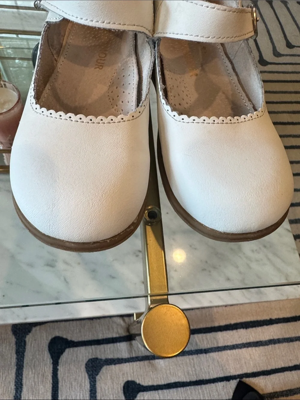 L'Amour Caitlin Girls' Mary Jane Dress Shoes